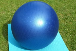 Exercise ball for Pilates or physiotherapy in Melbourne, Clifton Hill and Fitzroy