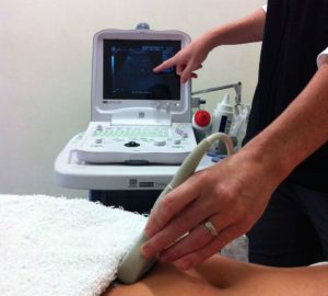 Use ultrasound to identify correct technique of muscle activation with your physiotherapist t treat your injury near me in Melbourne, fitzroy and clifton hill