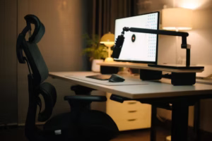 Physiotherapist assessed ergonomics setup